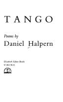 Cover of: Tango: poems