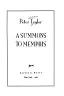Cover of: A summons to Memphis