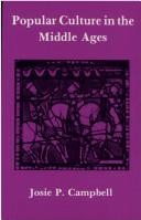 Cover of: Popular culture in the Middle Ages