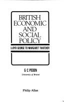 British economic and social policy : Lloyd George to Margaret Thatcher