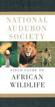 Cover of: National Audubon Society field guide to African wildlife