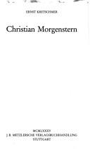 Cover of: Christian Morgenstern