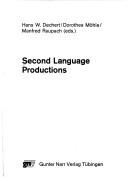 Cover of: Second language productions
