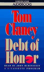 Cover of: Debt of Honor (Tom Clancy)