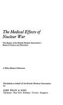 The Medical effects of nuclear war : the report of the British Medical Association's Board of Science and Education