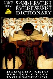 Cover of: Random House Spanish-English Dictionary | Random House