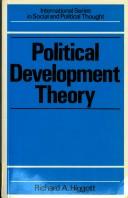 Cover of: Political development theory