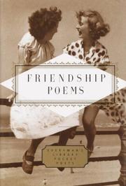 Cover of: Friendship Poems (Everyman's Library Pocket Poets)