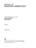Cover of: Manual of structural kinesiology