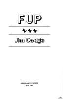 Fup by Jim Dodge, Jim Dodge