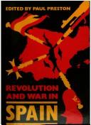 Cover of: Revolution and war in Spain, 1931-1939