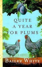 Cover of: Quite a year for plums: a novel
