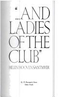 Cover of: And Ladies of the Club