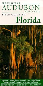 National Audubon Society field guide to Florida by Peter Alden