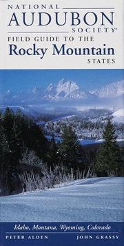 Cover of: National Audubon Society field guide to the Rocky Mountain states