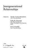 Cover of: Intergenerational relationships