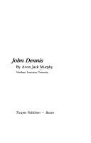 John Dennis by Avon Jack Murphy