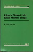 Britain's bilateral links within Western Europe
