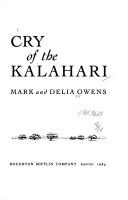 Cover of: Cry of the Kalahari
