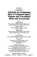 Methods for estimating risk of chemical injury : human and non-human biota and ecosystems