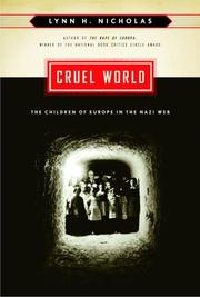 Cover of: Cruel World: The Children of Europe in the Nazi Web