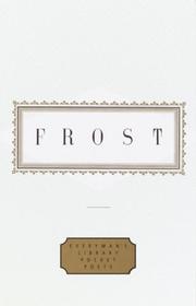 Cover of: Frost: Poems (Everyman's Library Pocket Poets)