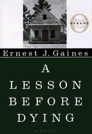 Cover of: Lesson Before Dying by Ernest J. Gaines