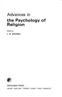 Cover of: Advances in the psychology ofreligion