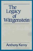 Cover of: The legacy of Wittgenstein