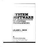 System software by Leland L. Beck