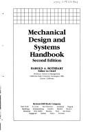 Mechanical design and systems handbook