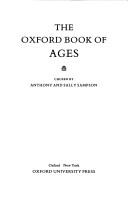 The Oxford book of ages