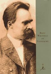 Cover of: Basic writings of Nietzsche by Friedrich Nietzsche