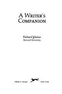 Cover of: A writer's companion