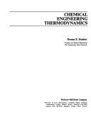 Chemical engineering thermodynamics by T. E. Daubert