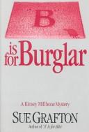 Cover of: "B" is for burglar