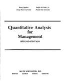 Quantitative analysis for management