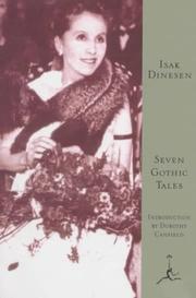 Cover of: Seven Gothic Tales