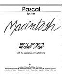 Cover of: Pascal for the Macintosh