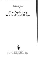 Cover of: The psychology of childhood illness