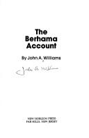 Cover of: The Berhama account by John Alfred Williams