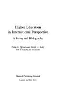 Higher education in international perspective : a survey and bibliography