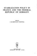 Cover of: Stabilization policy in France and the Federal Republic of Germany