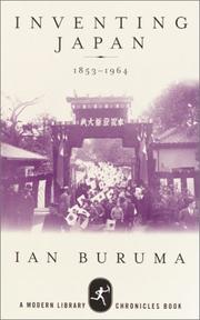 Cover of: Inventing Japan, 1853-1964 by Ian Buruma