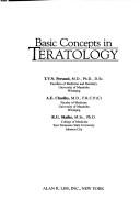 Cover of: Basic concepts in teratology