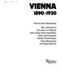 Cover of: Vienna, 1890-1920