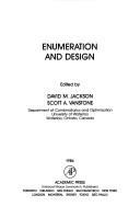 Cover of: Enumeration and design