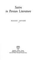 Cover of: Satire in Persian literature