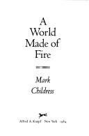 Cover of: A world made of fire