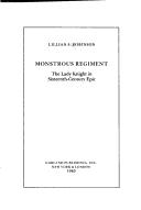 Cover of: Monstrous regiment by Lillian S. Robinson